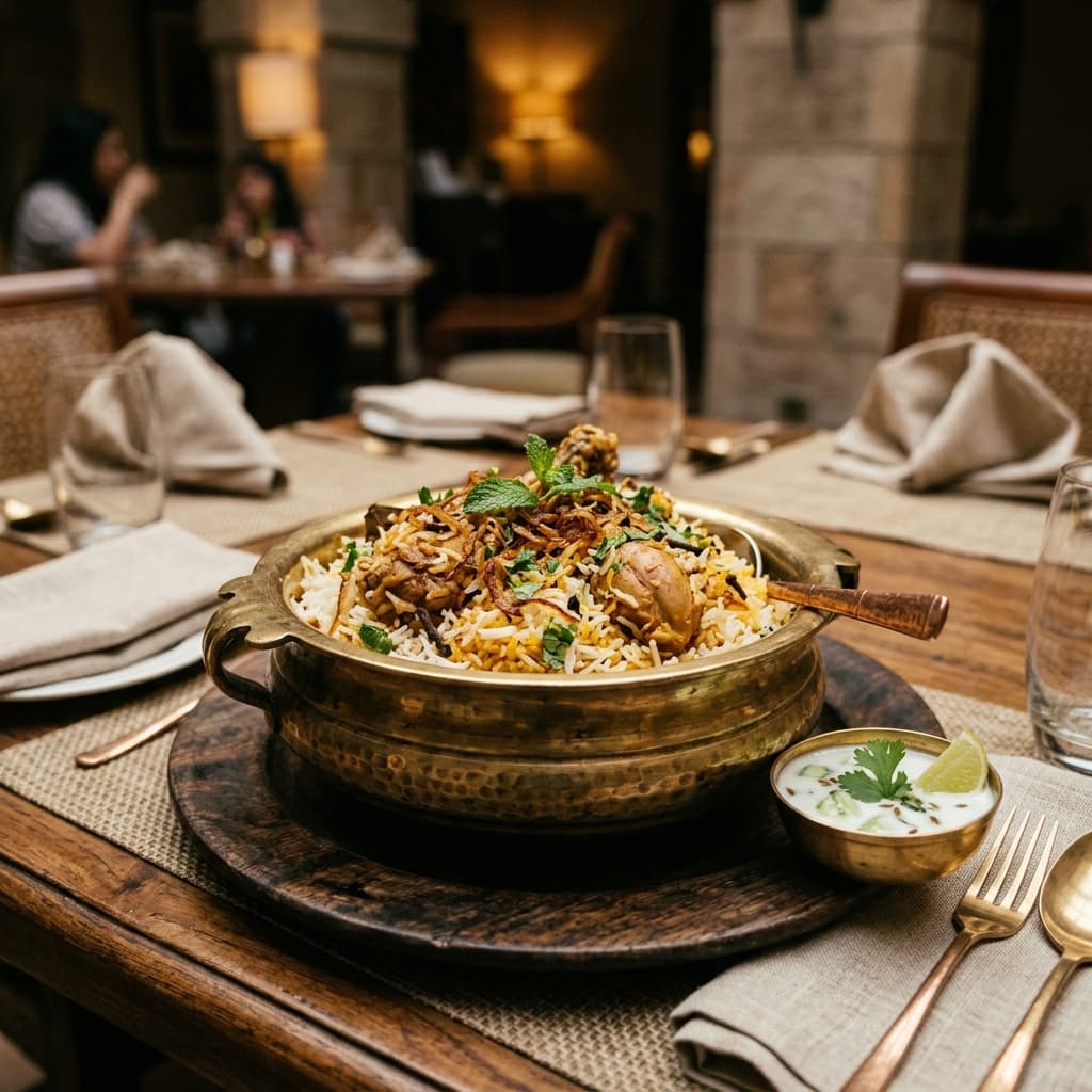 Authentic Moradabad Biryani